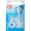 347153 Prym Пришивные кнопки, прозрачные, пластиковые (3шт в блистере) 21мм
